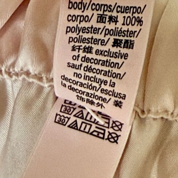 Victoria’s Secret Silky Soft Pale Pink Pajama Elastic Waist Bottoms - US women’s - Picture 5 of 11